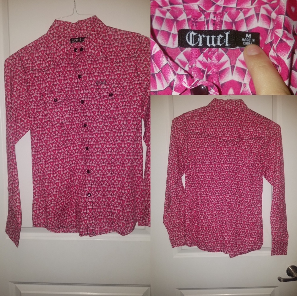 Cruel girl button down